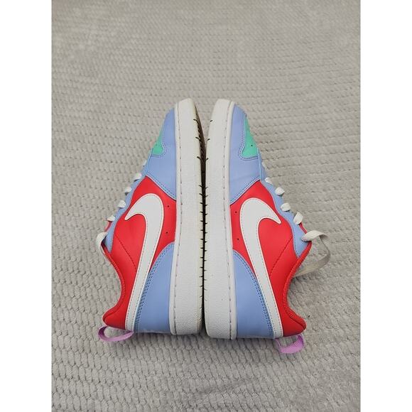 Nike Shoes Youth Size 5.5 Court Borough Low Recraft Cobalt Bliss Sneaker - Picture 5 of 10